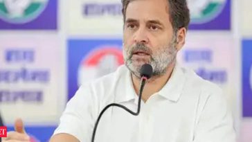 ‘Modi is frightened of Trump’: Rahul Gandhi