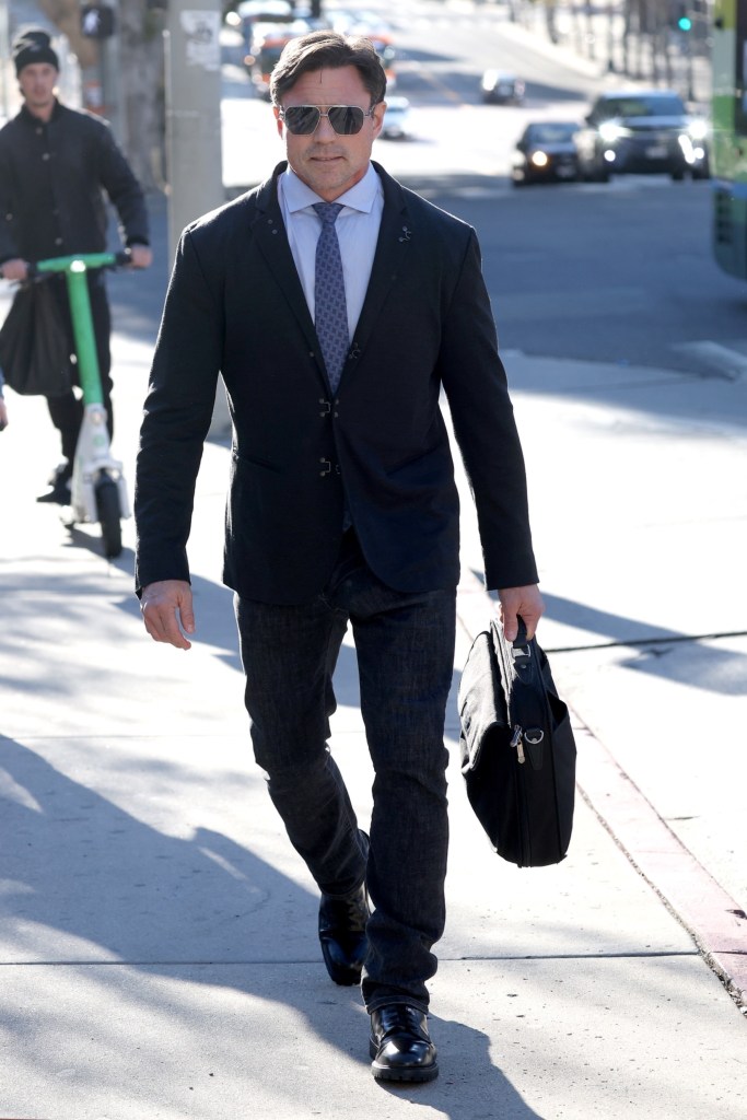 Denise Richards’ ex Aaron Phypers arrested in court on spousal abuse charges