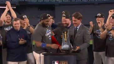 Vladimir Guerrero Jr. named MVP of the championship series