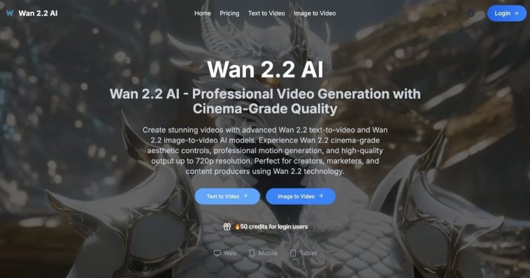 Wan 2.2 AI: Professional Video Generation Platform