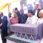 Sanwo-Olu, Alausa, Adebutu ,at official commissioning of Kesington Adebukunola Adebutu in CMUL
