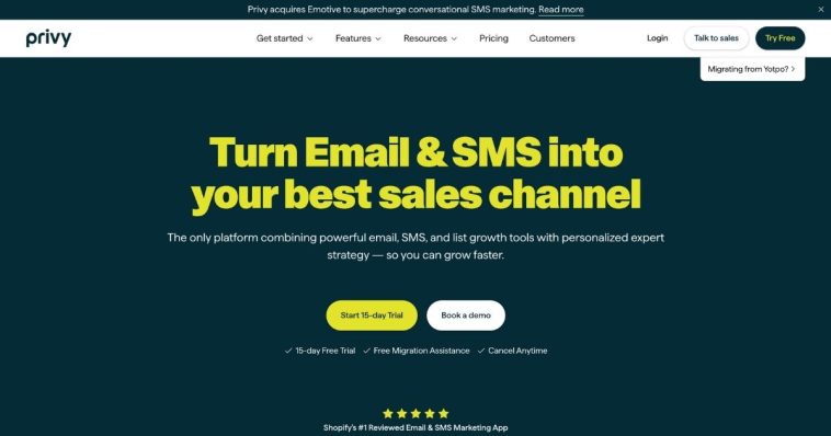 Privy: Integrated E-commerce Marketing Platform