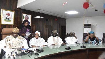 JUST IN: Amupitan Officially Assumes Office as INEC Chairman [PHOTOS]