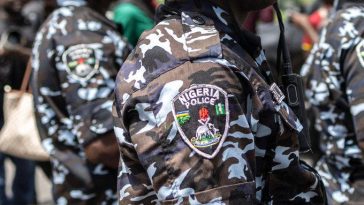 Police bomb disposal team remove IEDs in Borno