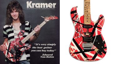 “It’s very simply the best guitar you can buy today”: Eddie Van Halen’s Kramer Ad guitar sells for $2,734,000 at auction