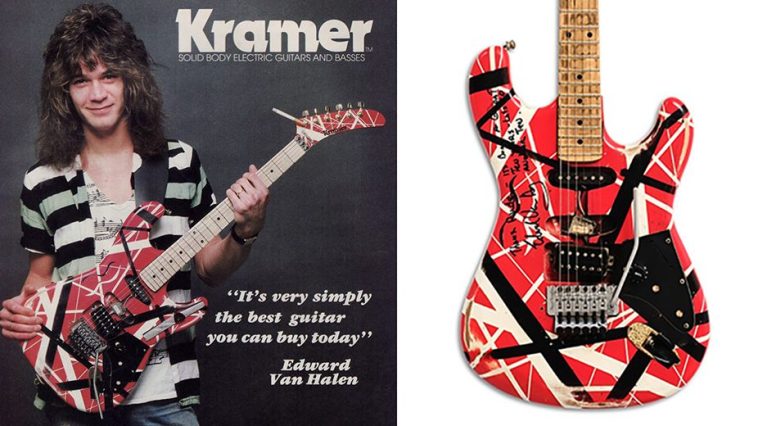 “It’s very simply the best guitar you can buy today”: Eddie Van Halen’s Kramer Ad guitar sells for $2,734,000 at auction