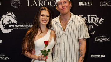 Patrik Laine and his wife finalists for Sports Personality of the Year award