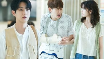 Choi Woo Shik Jealously Separates Jung So Min And A Clingy Seo Bum June In “Would You Marry Me”