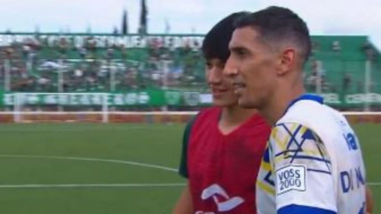 Ángel Di María se fue insultado por primera vez tras su regreso a Argentina