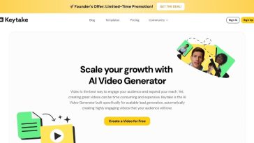 Keytake: AI-Powered Video Generator for Businesses