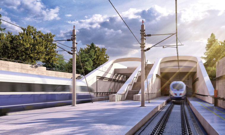 CPK zawnioskuje o miliardowe dotacje z UE na linię kolejową i tunel