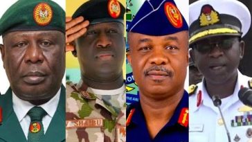 BREAKING: Senate Confirms Tinubu’s New Service Chiefs