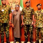 Tinubu decorates Service Chiefs with their new ranks
