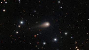 Interstellar Comet 3I/ATLAS Dazzles As It Swoops Behind the Sun