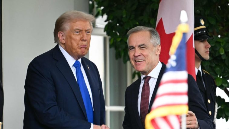+++ Handelskrieg +++: Carney entschuldigt sich bei Trump für Werbespot gegen US-Zölle