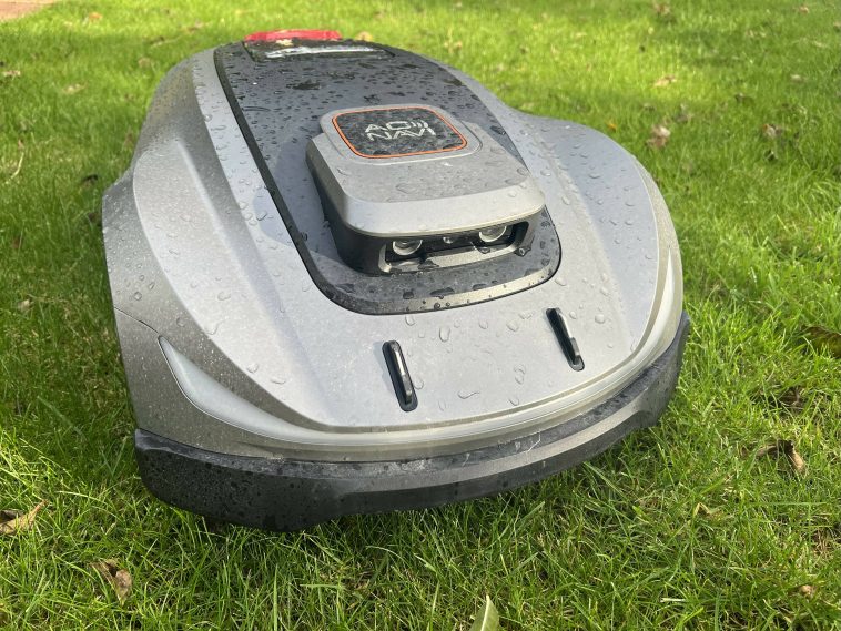Robotic lawnmower uses AI to dodge cats, toys