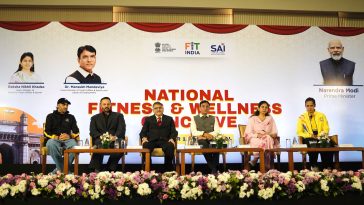 Harbhajan Singh, Saina Nehwal and Rohit Shetty honoured as ‘Fit India Icons’ at National Fitness & Wellness Conclave 2025