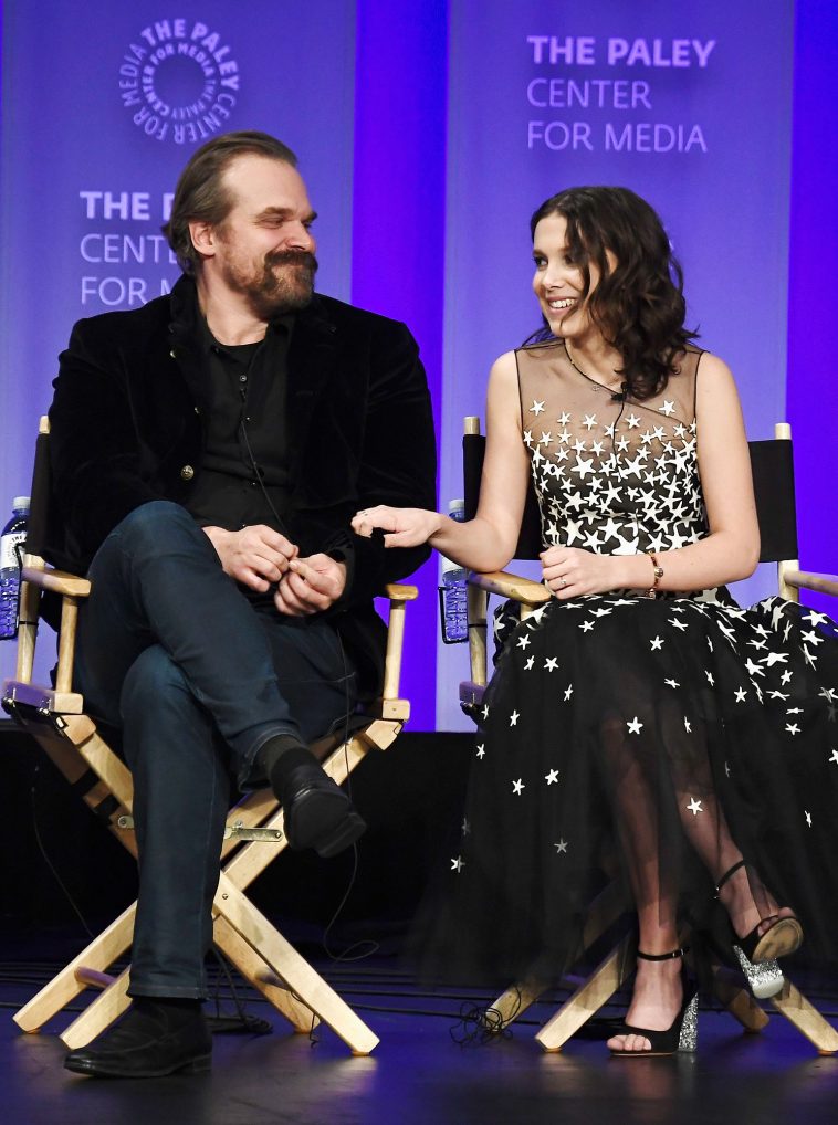 Millie Bobby Brown Reportedly Filed Harassment and Bullying Claim Against David Harbour