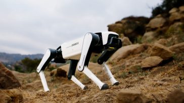 Dobot Rover X1 robot dog costs the equivalent of around $1,000, can carry shopping bags and guard the house