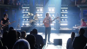 “I found this in a store and it sounded amazing. It cost about $500 less than a Fender would”: Geese are the latest indie-rock phenomenon – and their lead guitarist is repping this Billy Corgan-approved guitar brand