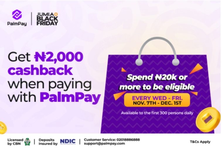 Donât Just Shop This Black Friday, Get Rewarded with PalmPay & Jumia!