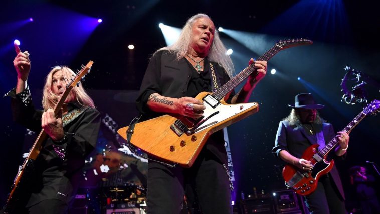 “He used seashells as a pick, that’s where he gets all that squank from”: Brilliant players of all persuasions have earned their stripes in Lynyrd Skynyrd’s three-guitar army. Rickey Medlocke takes us through all of them, and what made them each speci