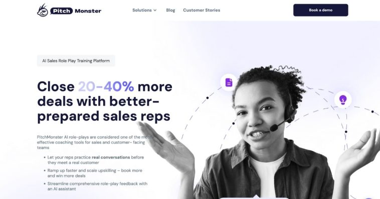 PitchMonster: AI Sales Role-Play Training