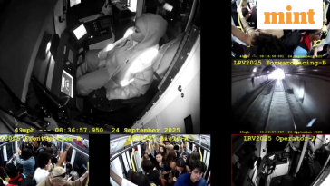 ‘Relax, we didn’t crash’: San Francisco train jerks violently after driver seems to fall asleep