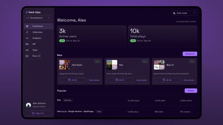 WMG and Feed.fm Partner to Bring Premium Music Clips to Apps