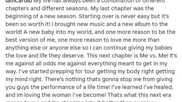 Cardi B and Steffon Diggs welcome their first child together