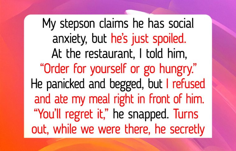 I Refuse to Let My Spoiled Stepson Ruin Our Family