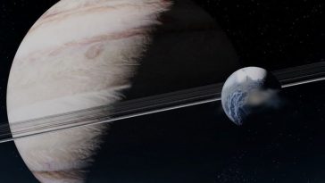 4.6 billion years ago, Jupiter would have saved the Earth during its formation