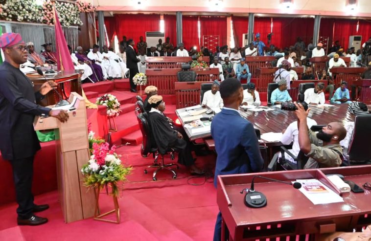 2026 Budget: Makinde to Present Seventh Appropriation Bill to Oyo Assembly on Monday