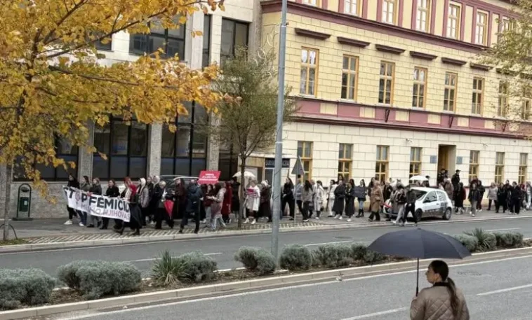 MIRNI PROTEST U MOSTARU: Da se zakoni poštuju, a ubici Aldine Jahić izrekne najstroža kazna