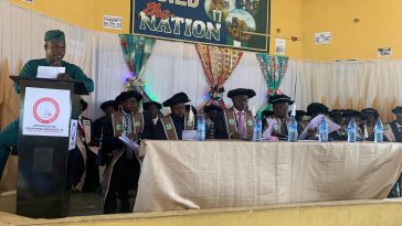 Adeseun Ogundoyin Polytechnic Matriculates Over 2,000 Students