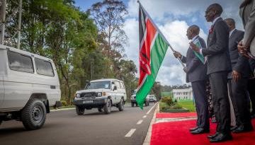 WHO Hands Over US $2.3 Million in Ambulances, Medical Equipment and Supplies to Kenya