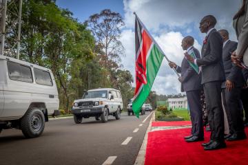 WHO Hands Over US $2.3 Million in Ambulances, Medical Equipment and Supplies to Kenya