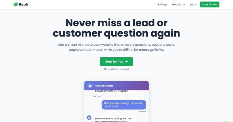 Repli: AI Chatbot Enhancing Customer Support