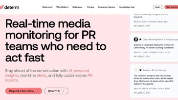 Determ: AI PR Analytics and Monitoring