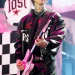 Singer, Machine Gun Kelly cracks bedroom joke at Las Vegas F1 as rumours grow heâs back with Megan Fox