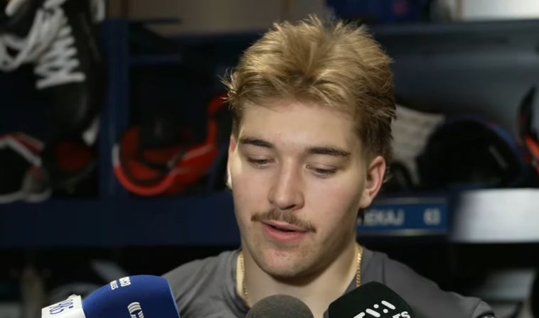 Florian Xhekaj takes inspiration from Tom Wilson: he’ll need it with Alexandre Texier around