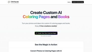 Coloring.app: AI Coloring Page Creator