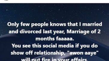 Nigerian man reveals his marriage ended in two months, blames social media