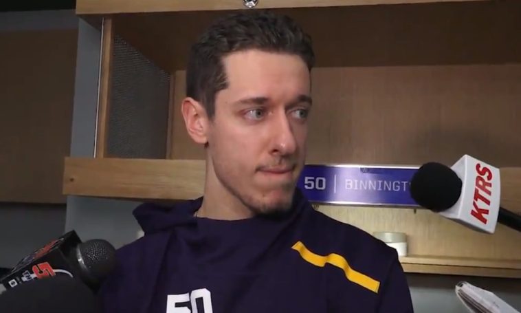 Jordan Binnington in Edmonton: It rhymes… and makes a lot of sense