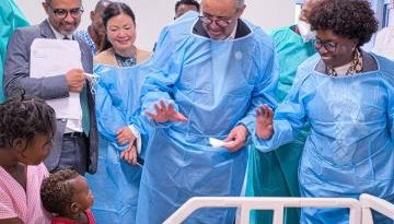 WHO Director-General Witnesses Efforts to Restore Lives Affected by Fistula