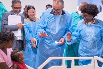 WHO Director-General Witnesses Efforts to Restore Lives Affected by Fistula