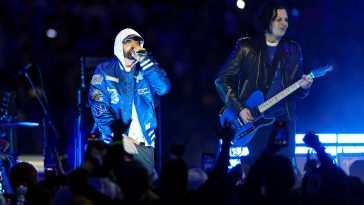 Jack White and Eminem Unite for Halftime Show at Detroit Lions Thanksgiving Game: Watch