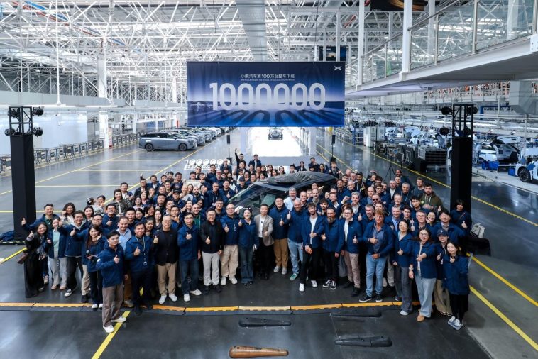 XPeng Celebrates 1 Millionth Vehicle Milestone, Launches X9 Super Range-Extender at Guangzhou Auto Show