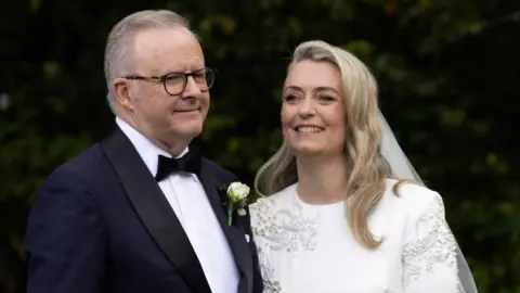 Australian Prime Minister Anthony Albanese marries partner Jodie Haydon in private Canberra ceremony