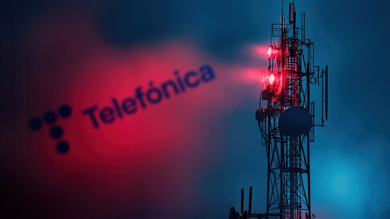 Telefónica, farolillo rojo del año entre las grandes telecos europeas